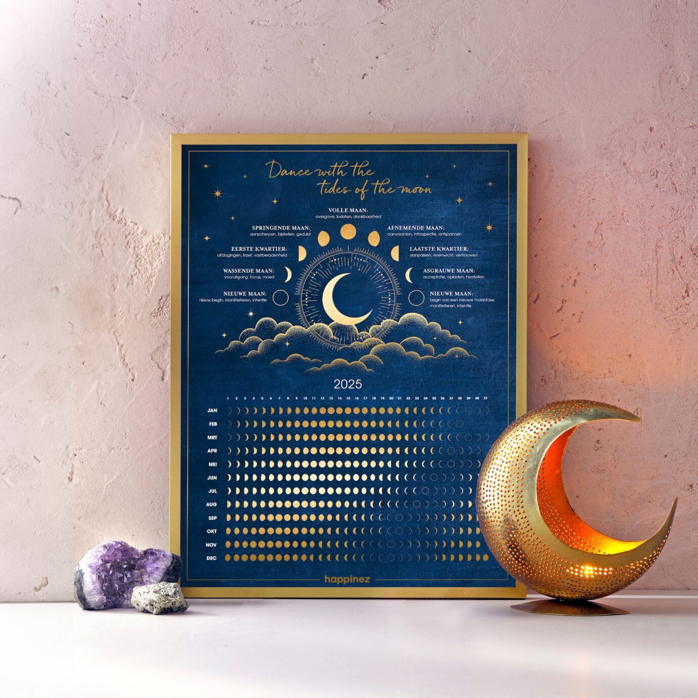 Jouw gids voor 2025: Ontdek de magische Happinez Maankalender